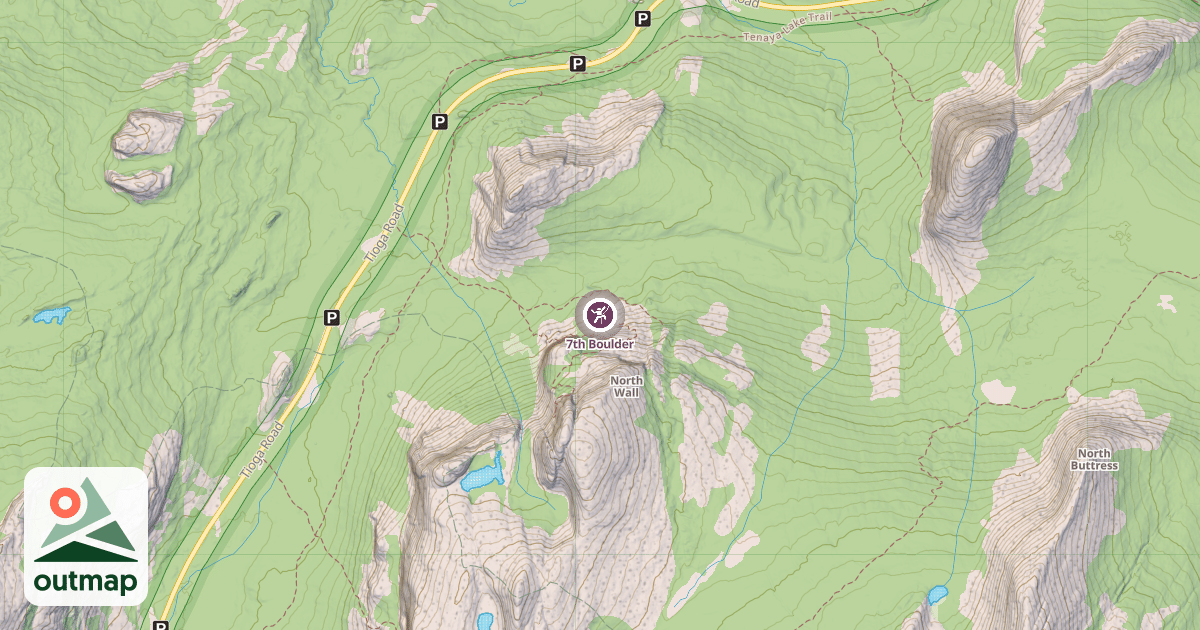 Map of 7th Boulder
