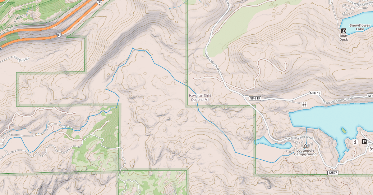 Map preview of Hawaiian Shirt Optional