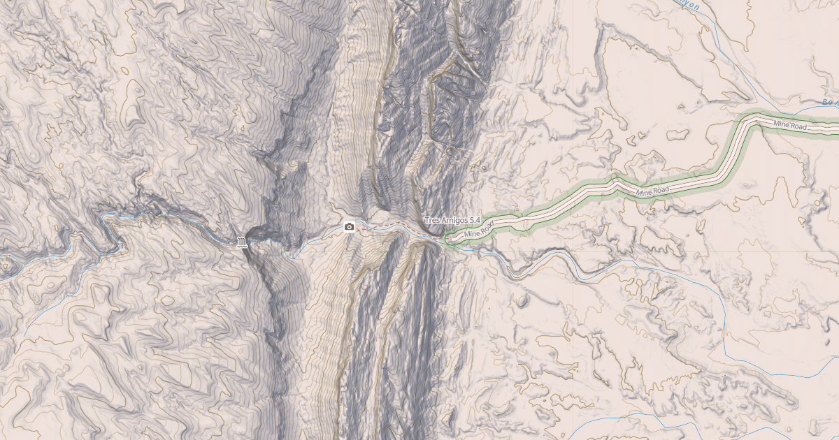 Map preview of Tres Amigos