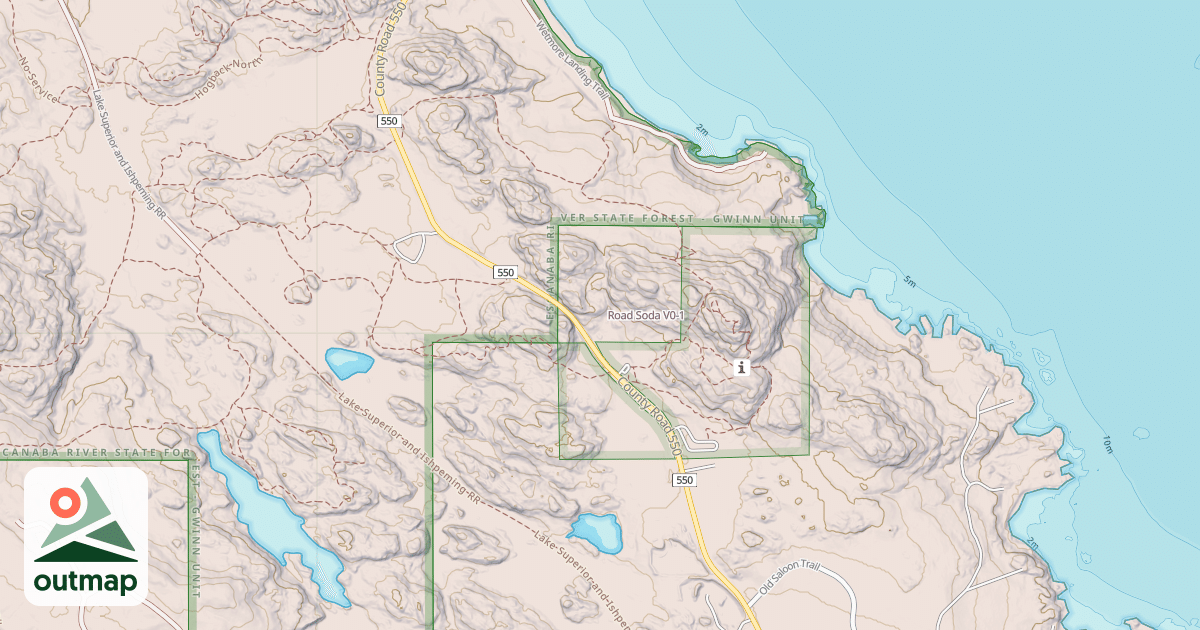 Map of Road Soda