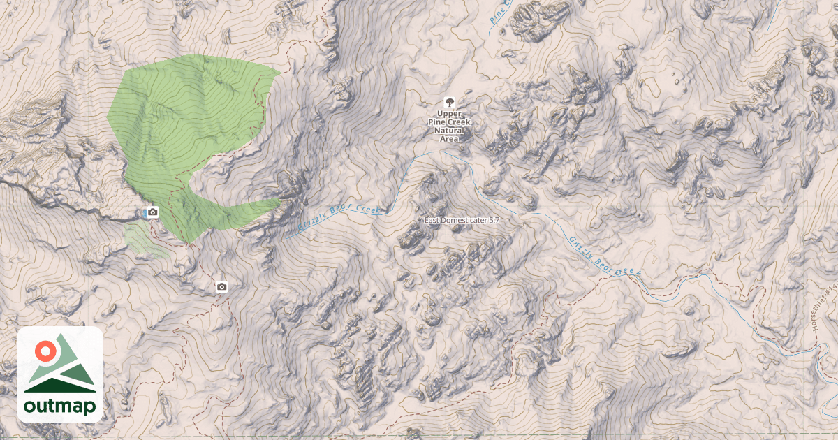 Map of East Domesticater