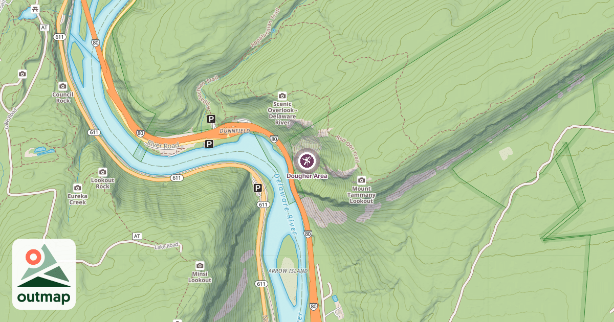 Map of Dougher Area
