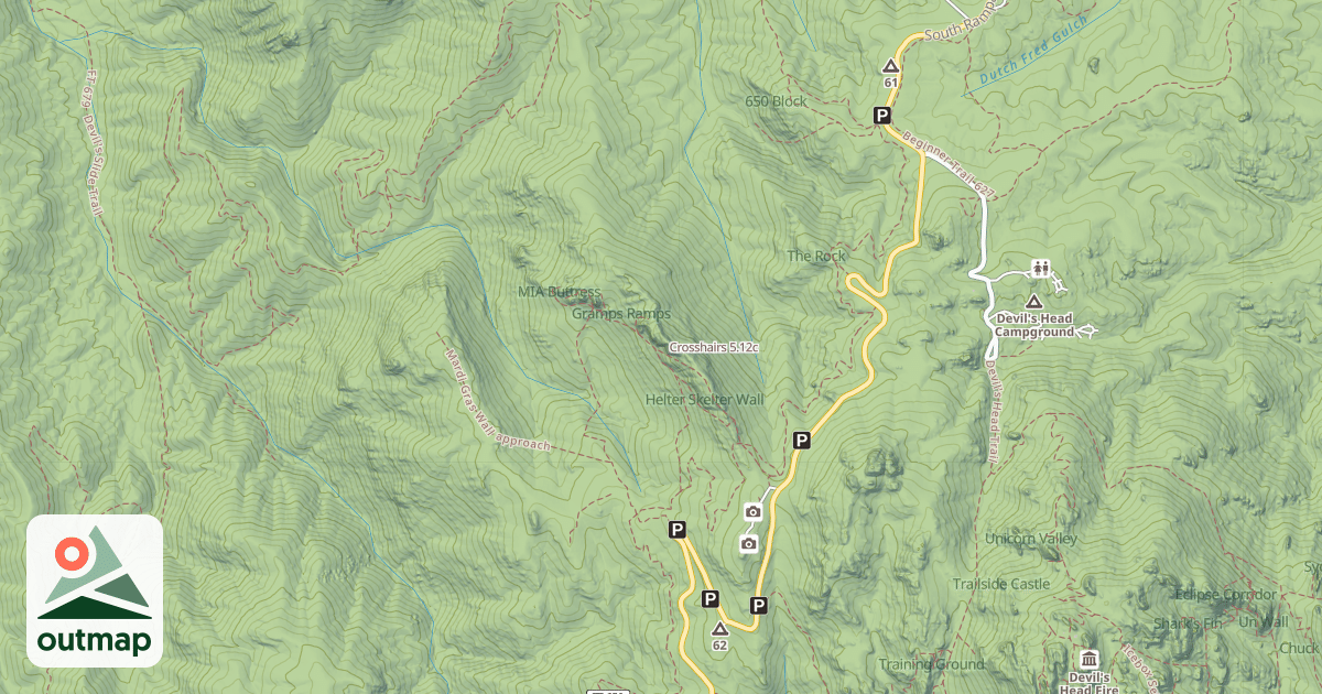 Map of Crosshairs