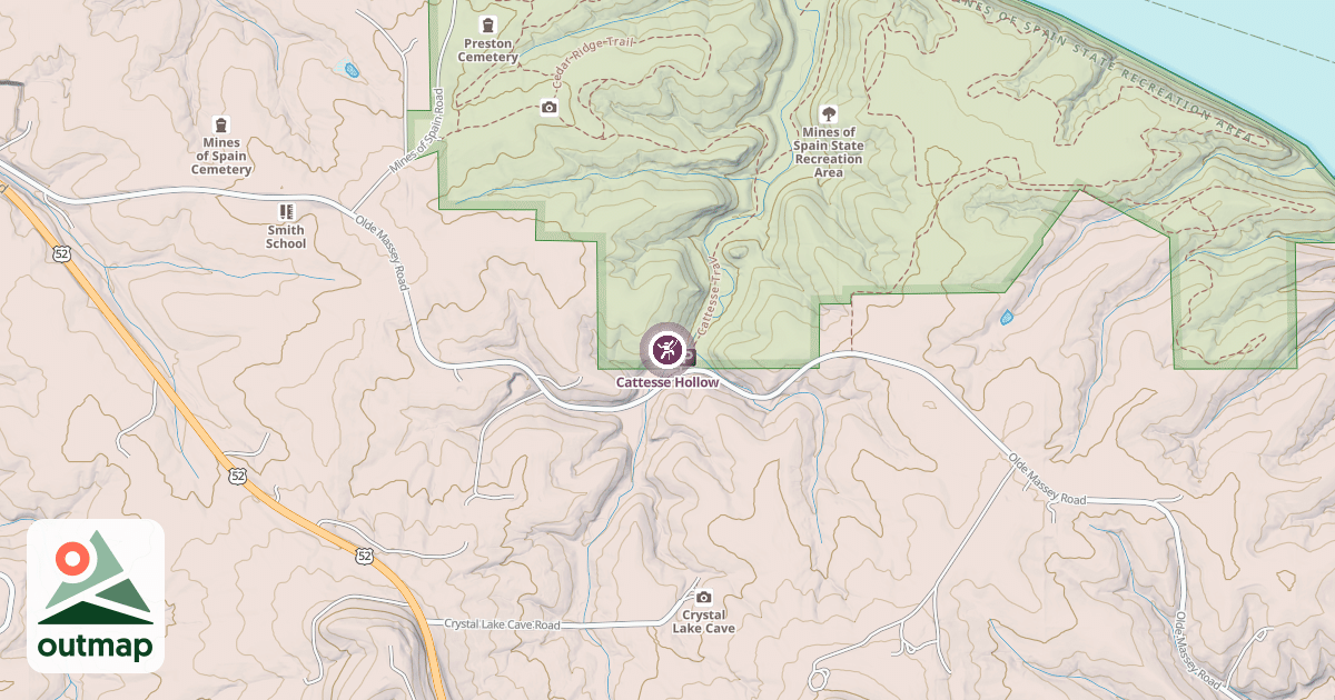 Map of Cattesse Hollow