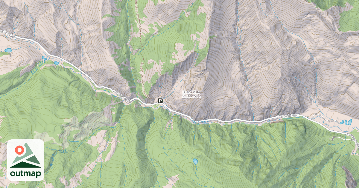 Map of Buena Vista Sit-Start