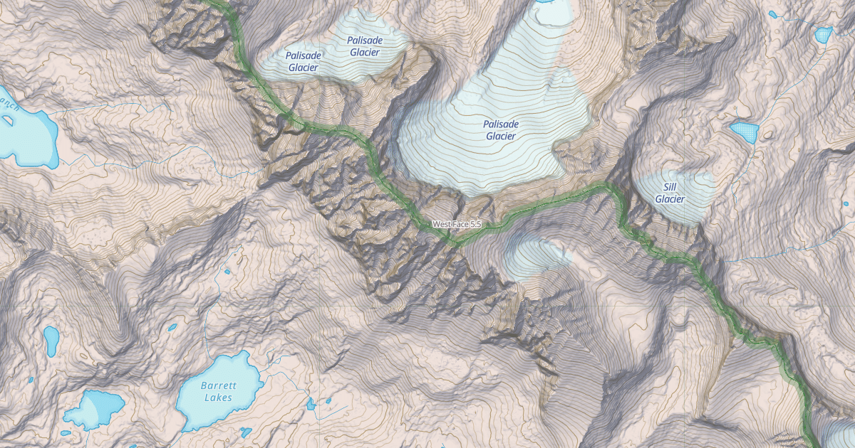 Map preview of West Face