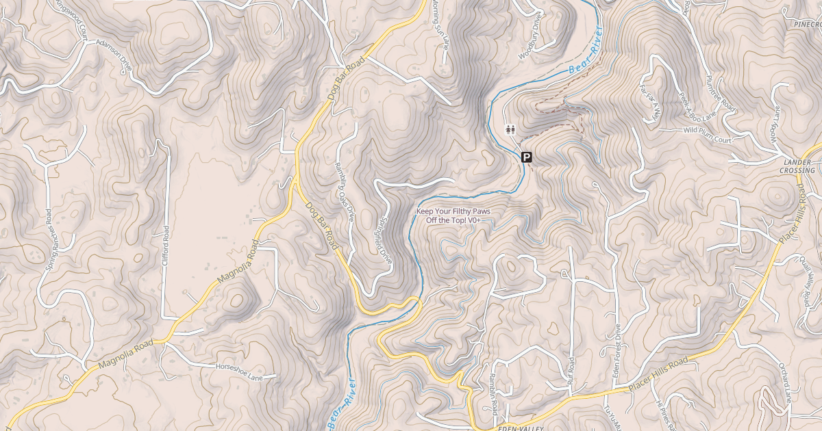Map preview of Keep Your Filthy Paws Off the Top!