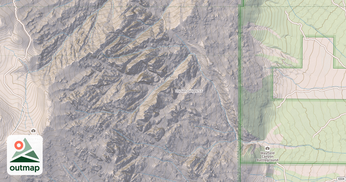 Map of Chicken Delight