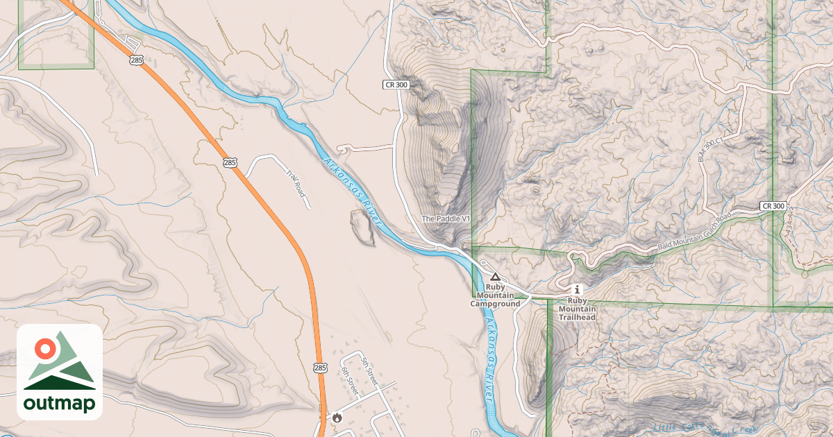 Map of The Paddle