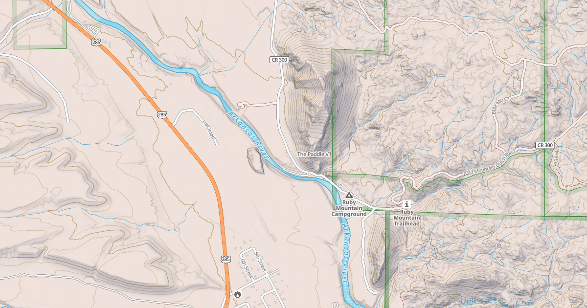 Map preview of The Paddle