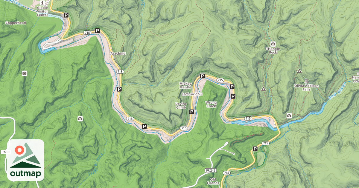 Map of Lactic Acid