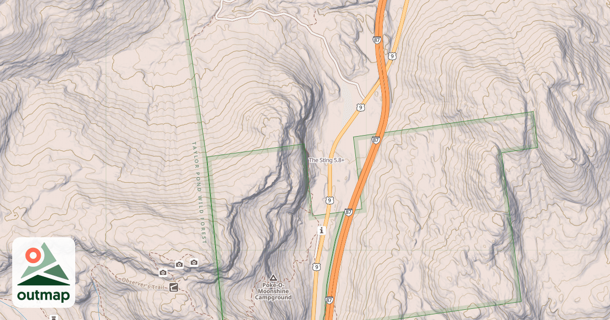 Map of The Sting