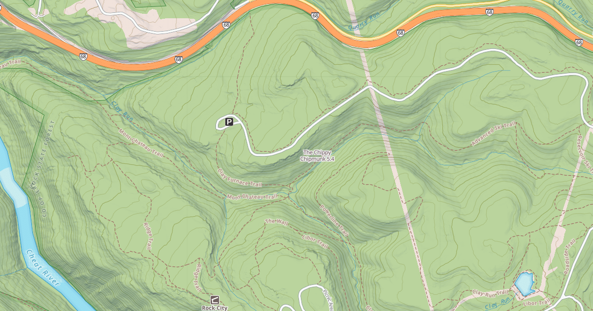 Map preview of The Chippy Chipmunk
