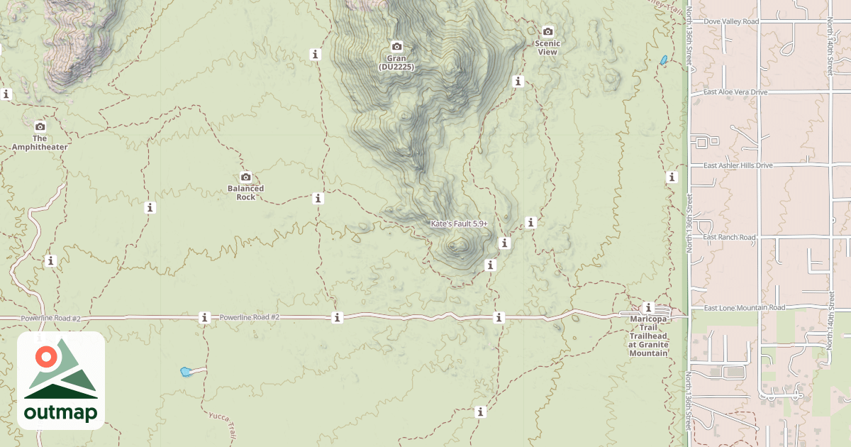 Map of Kate's Fault