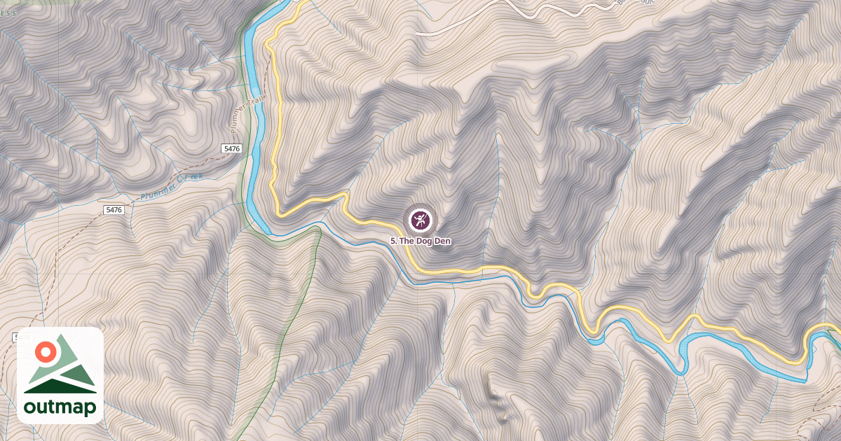 Map of 5. The Dog Den