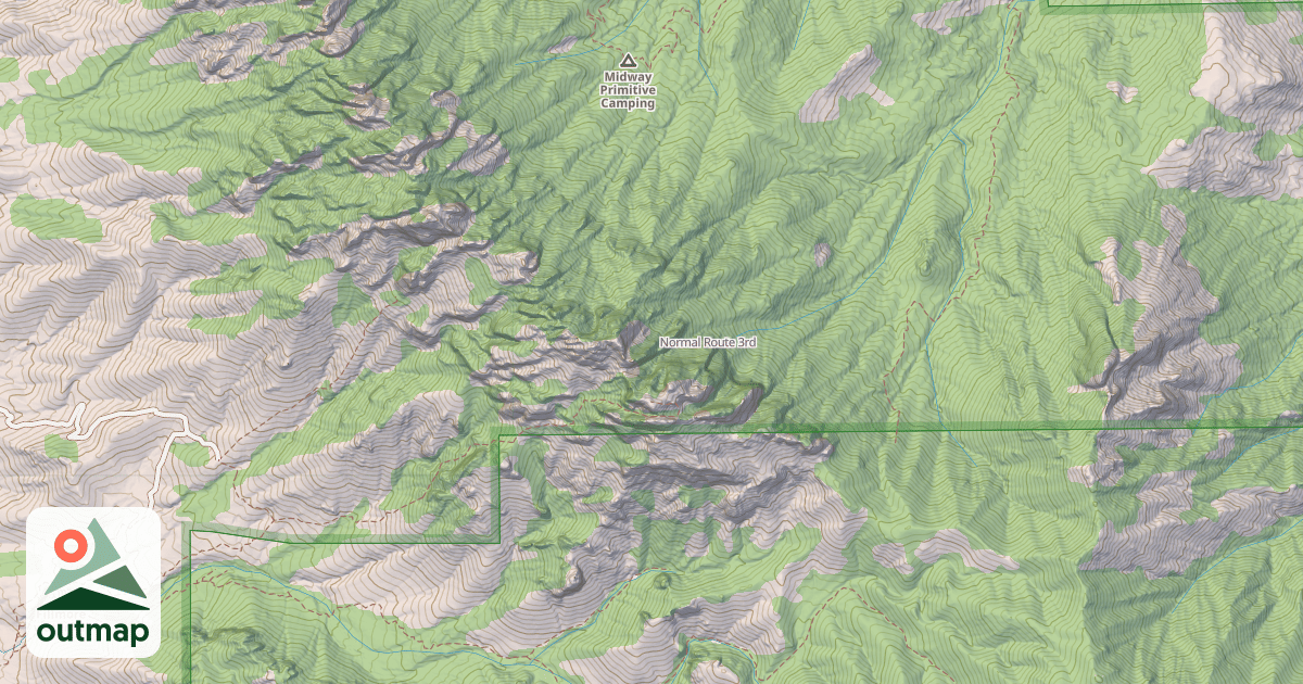 Map of Normal Route