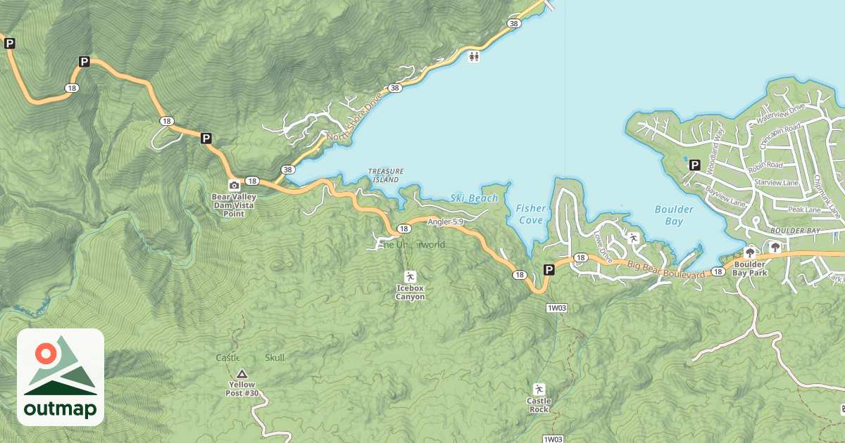 Map of Angler