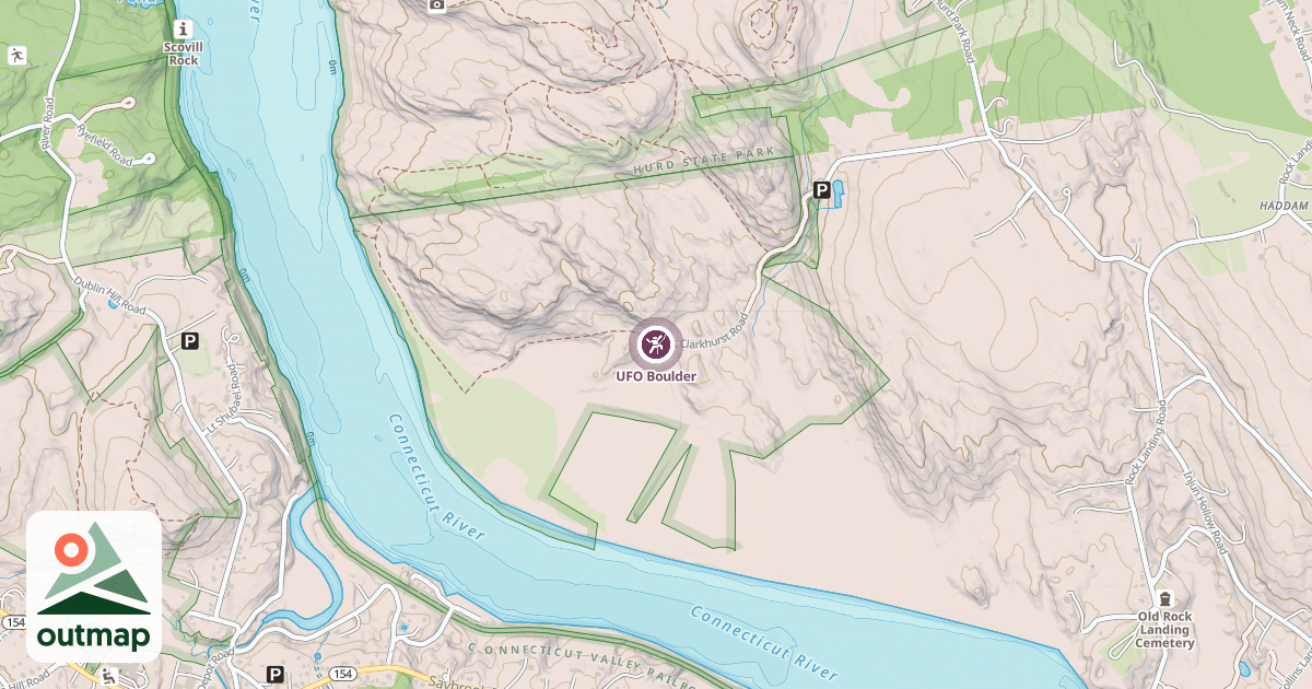 Map of UFO Boulder