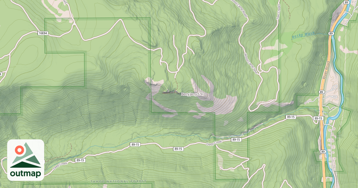 Map of Berry Jerry