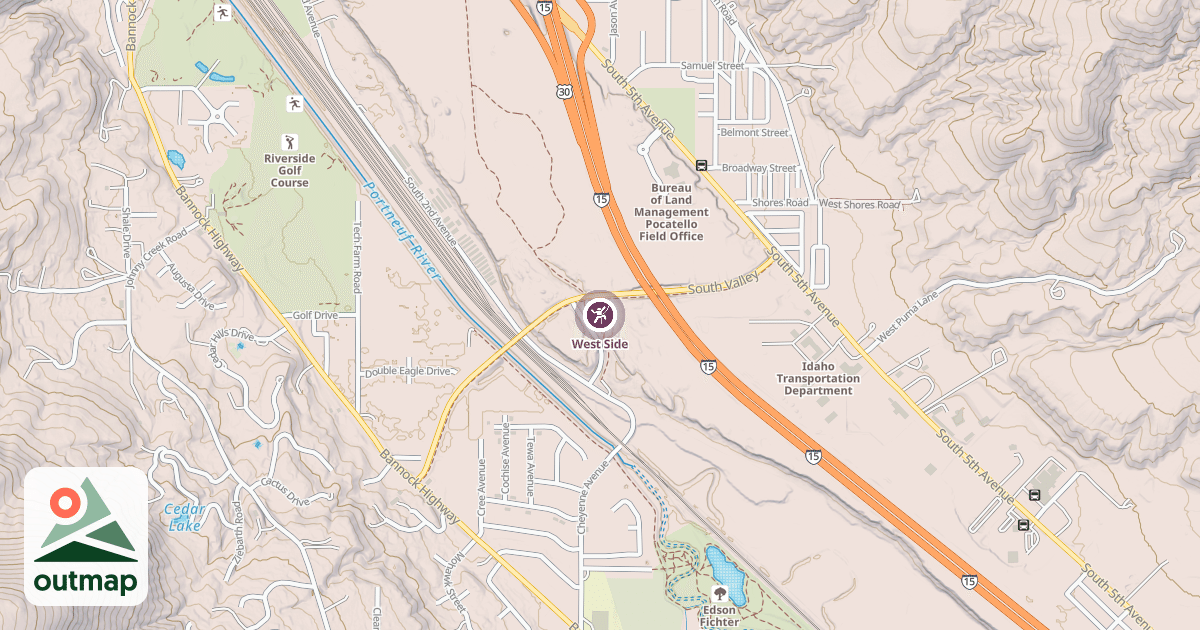 Map of West Side