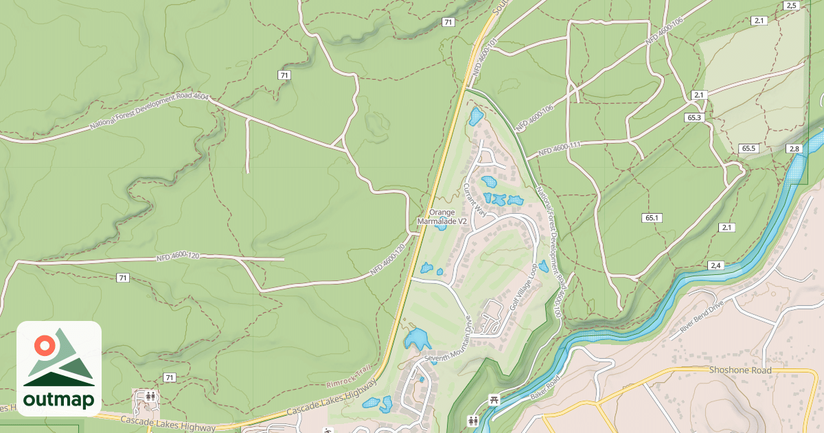 Map of Orange Marmalade