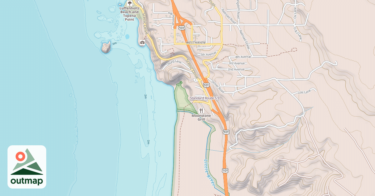 Map of Standard Route