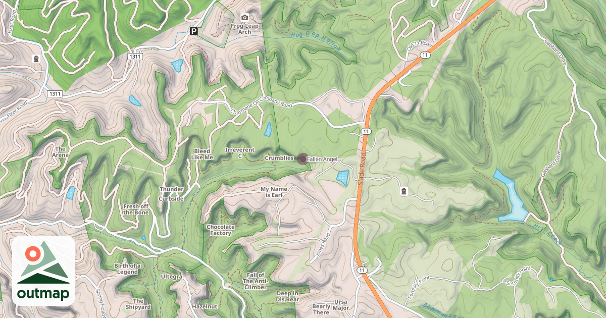 Map of Fallen Angel