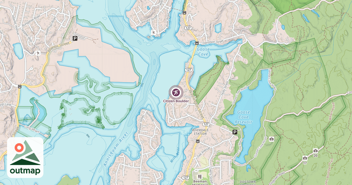 Map of Citizen Boulder
