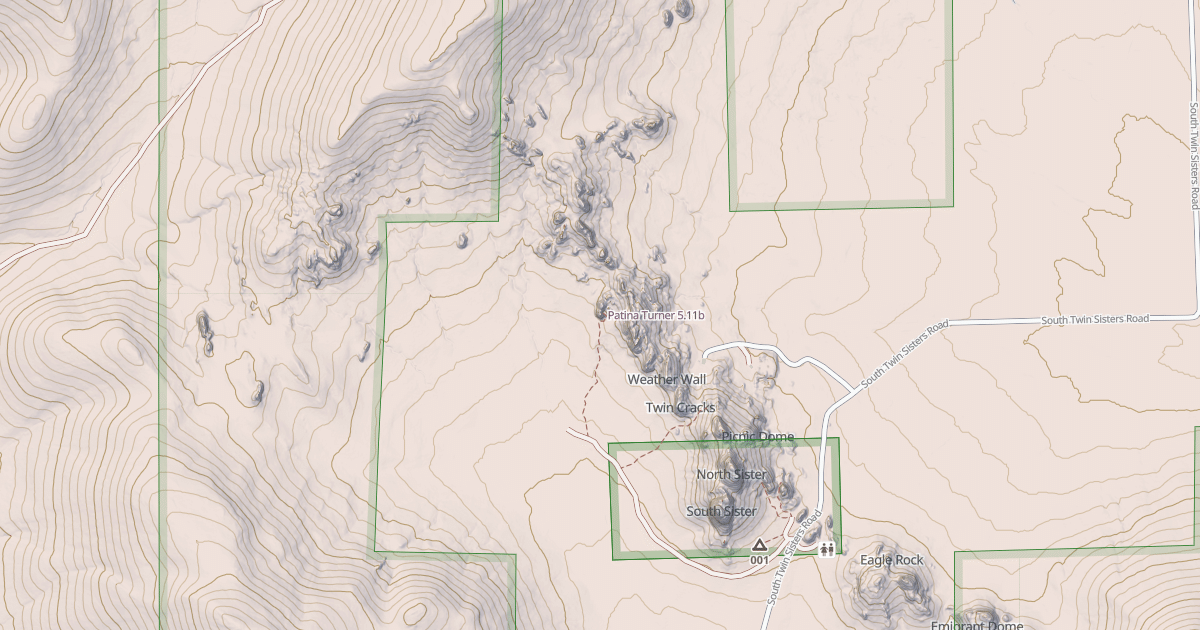 Map preview of Patina Turner