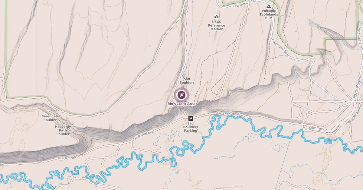 Map preview of Rio's Crack Area