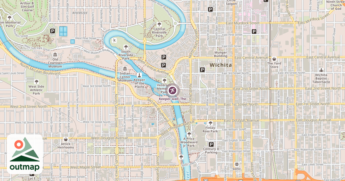 Map of Keeper wall, The