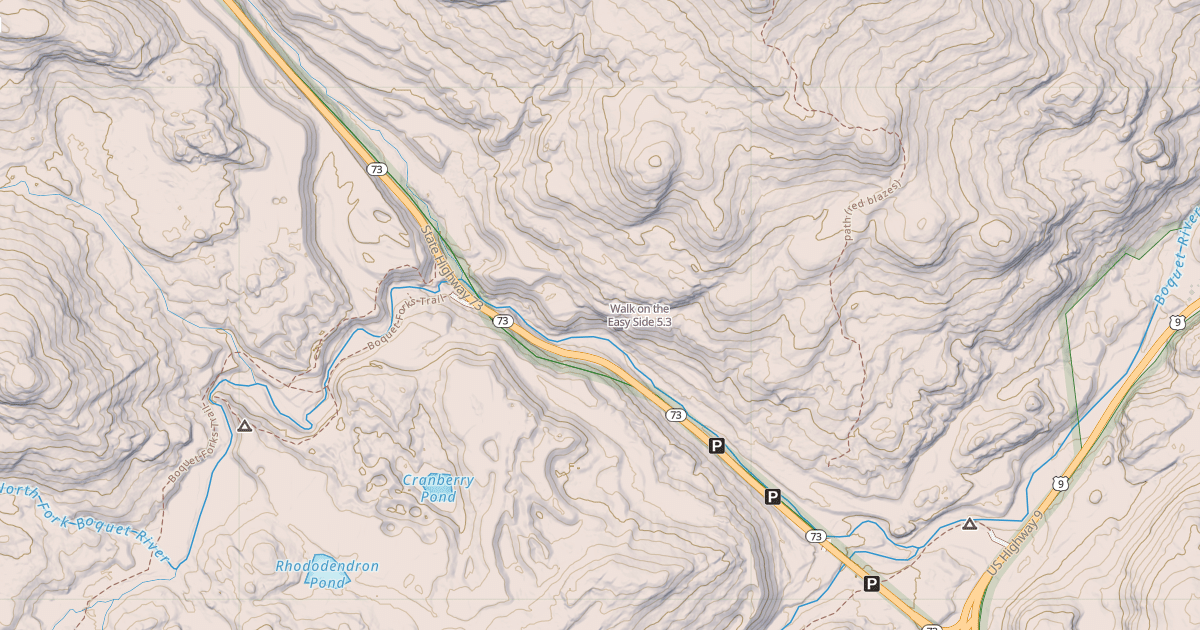 Map preview of Walk on the Easy Side