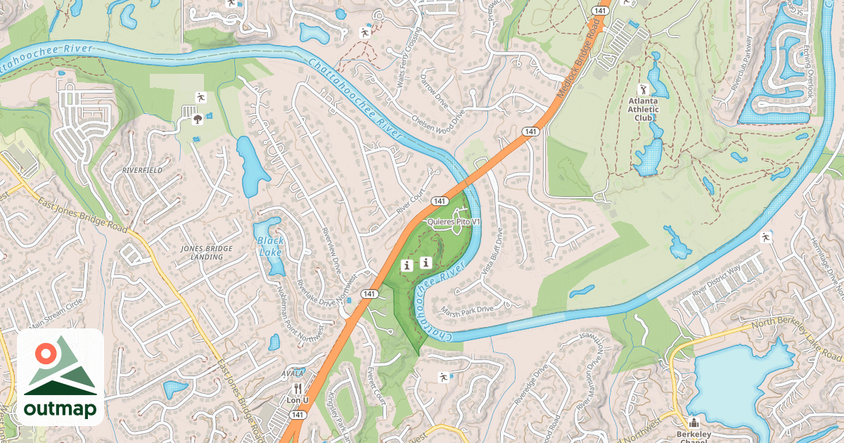 Map of Quieres Pito