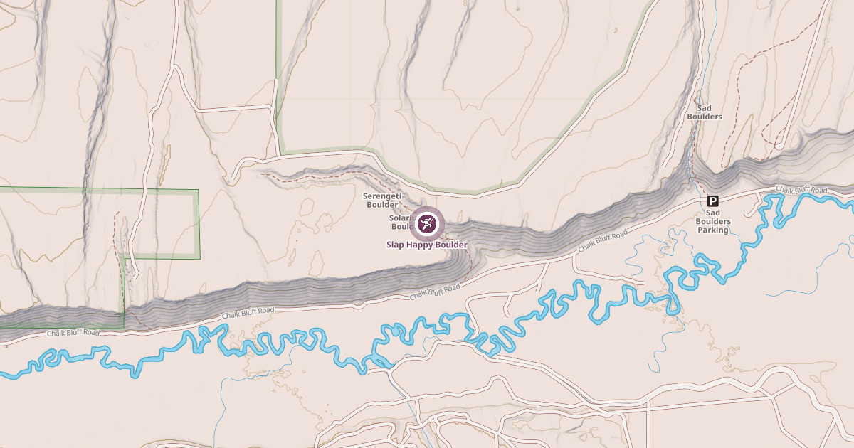 Map preview of Slap Happy Boulder
