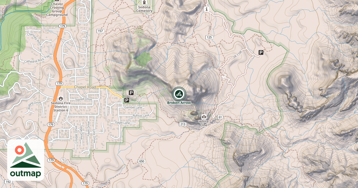 Map of Broken Arrow