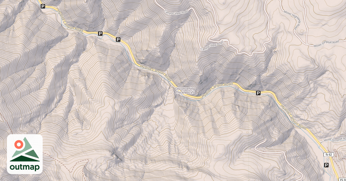 Map of Disconcerting Thickness