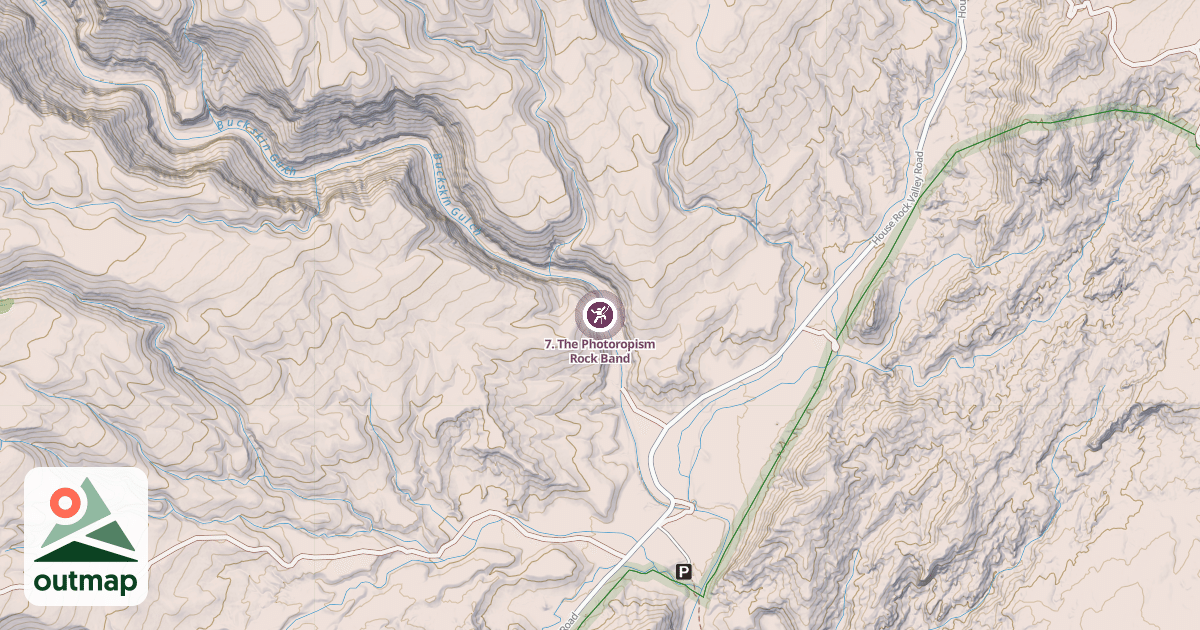 Map of 7. The Photoropism Rock Band