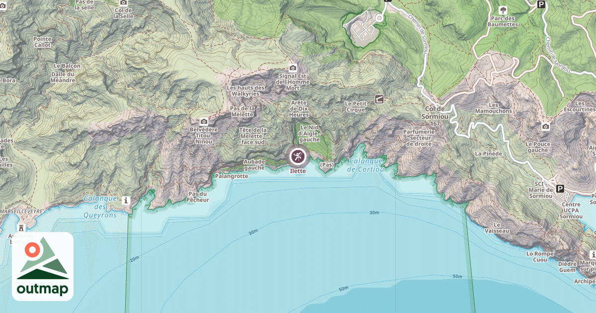 Map of Ilette