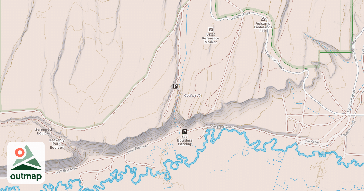 Map of Codfish