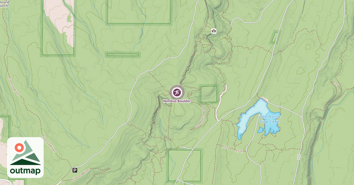 Map of Nimbus Boulder