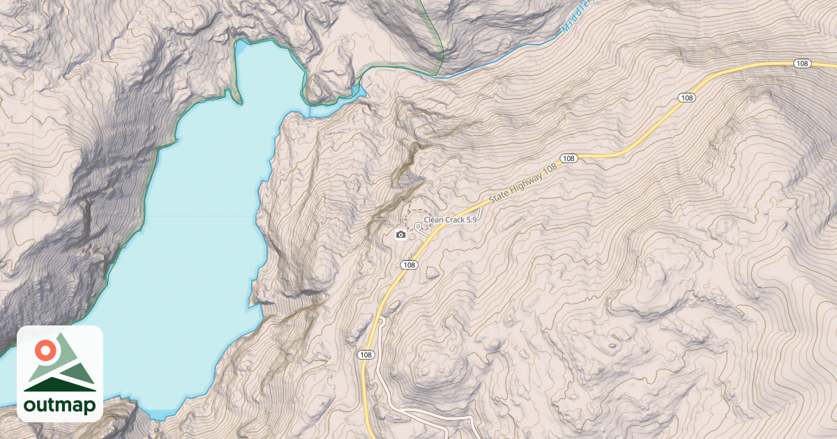 Map of Clean Crack