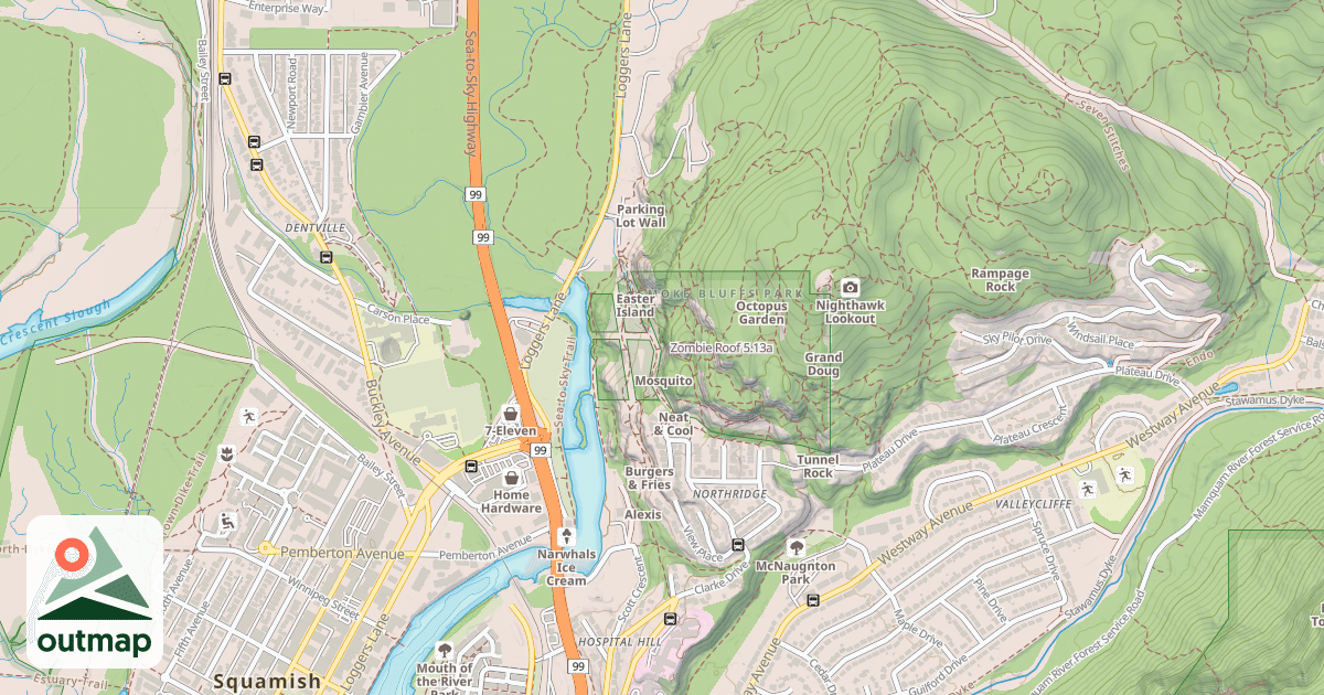 Map of Zombie Roof