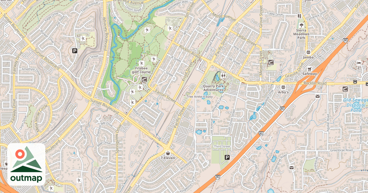 Map of Tree Arete