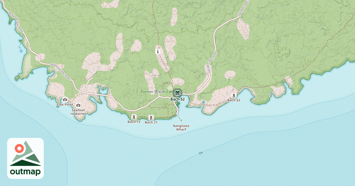 Map of Bach 52