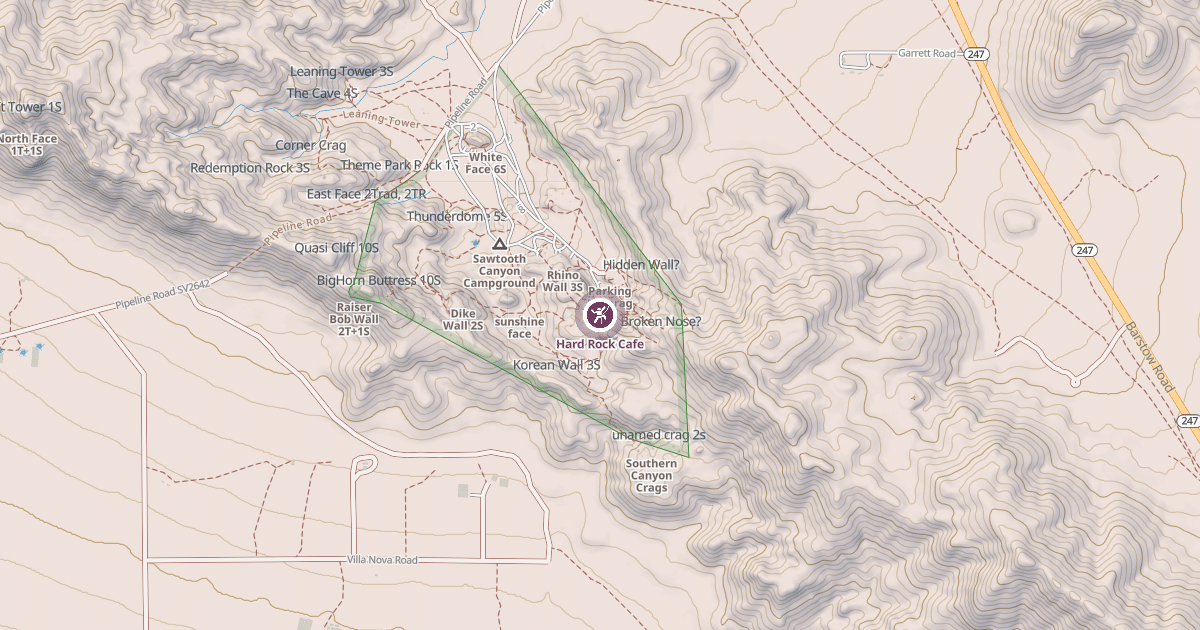 Map preview of Hard Rock Cafe