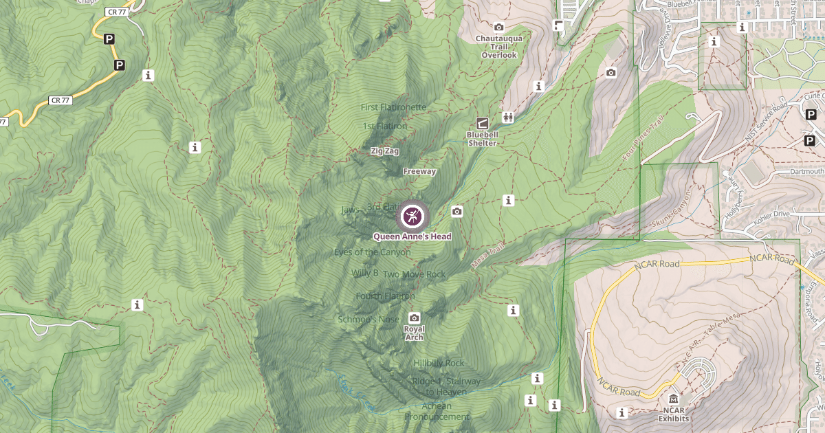 Map preview of Queen Anne's Head