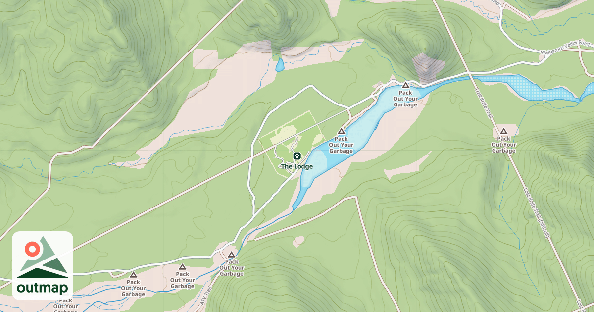 Map of The Lodge
