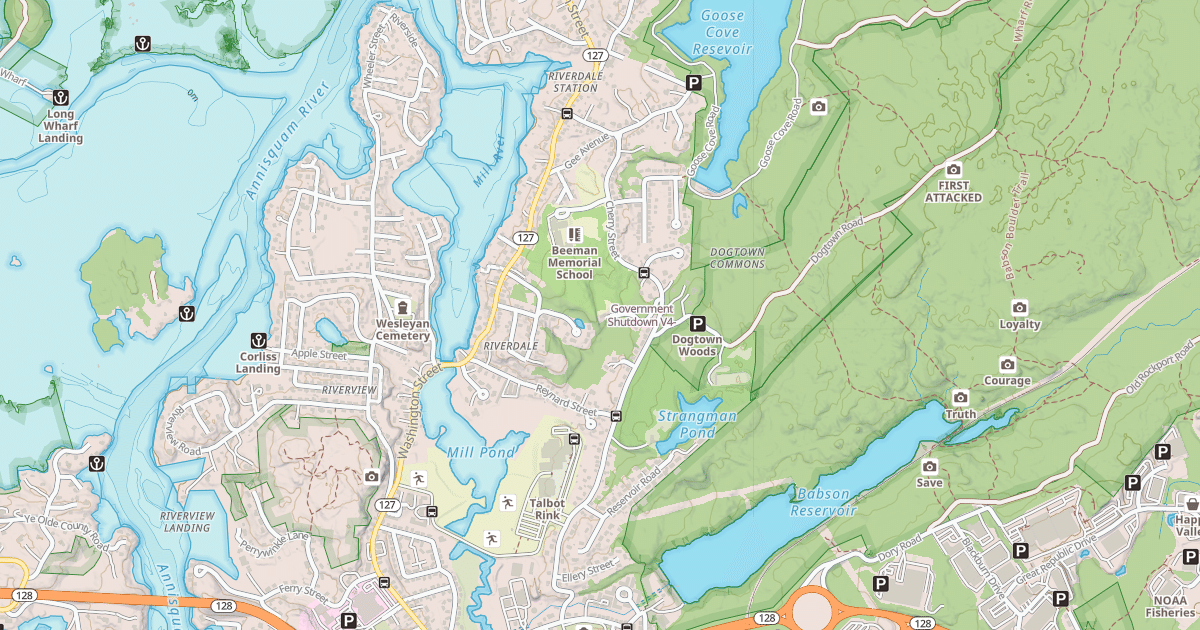 Map preview of Government Shutdown