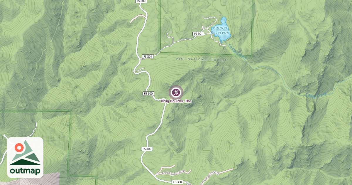 Map of Drug Boulder, The