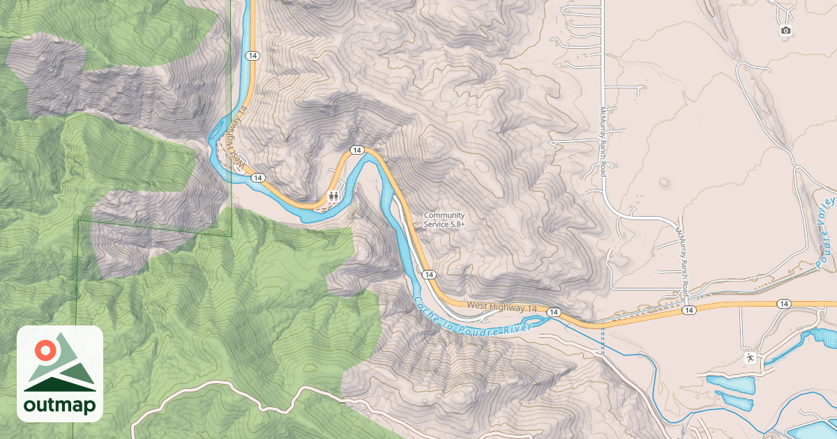 Map of Community Service